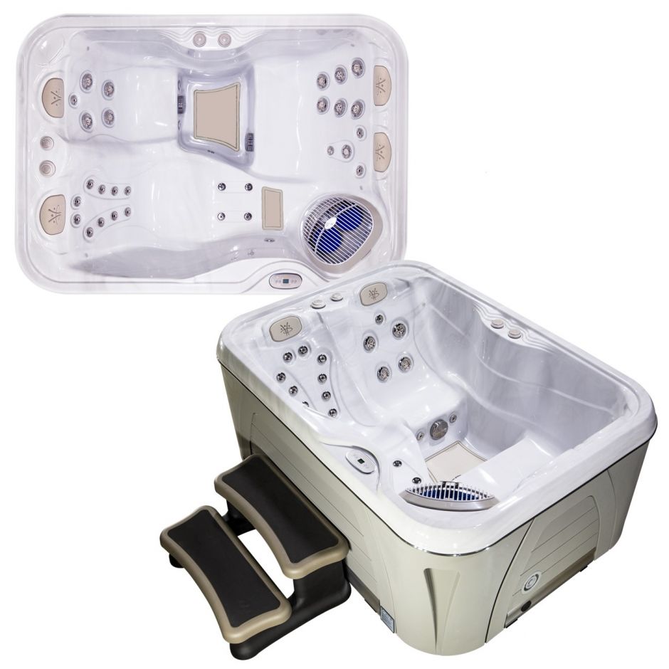 Изображение СПА-бассейн с 31 форсункой Hydropool Serenity 4300 216х157 на четыре человека