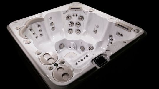 СПА бассейн с гидромассажем Hydropool Self Cleaning 670 Platinum 213х213 на шесть человек схема 11