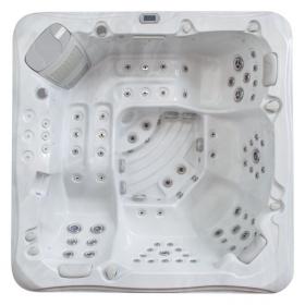Квадратный гидромассажный СПА бассейн AquaSpas My Bliss 230х230