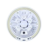 Круглый спа бассейн LOVIA SPA zr7026 225х225х88 схема 1